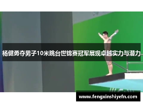 杨健勇夺男子10米跳台世锦赛冠军展现卓越实力与潜力