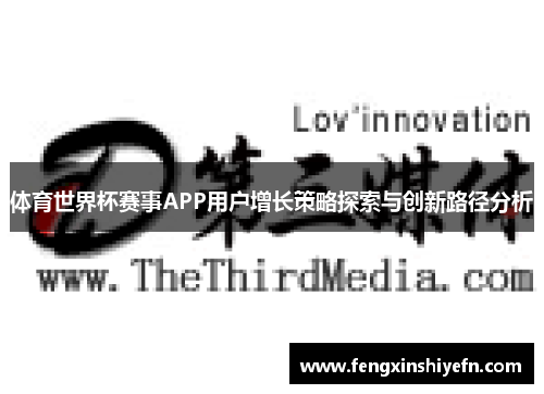 体育世界杯赛事APP用户增长策略探索与创新路径分析