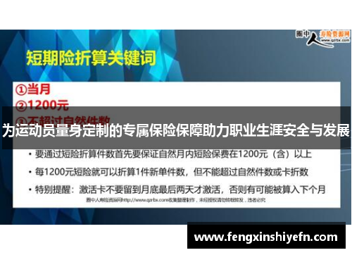 为运动员量身定制的专属保险保障助力职业生涯安全与发展